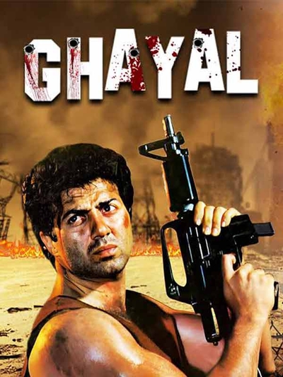 Ghayal (1990) poster