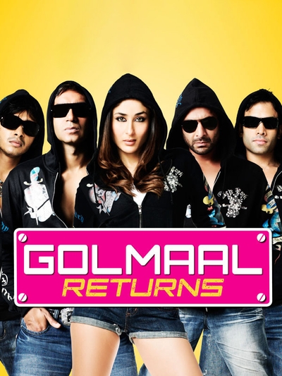 Golmaal Returns (2008) poster