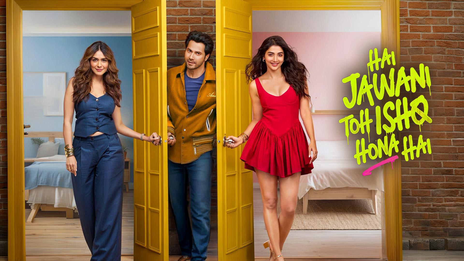 Hai Jawani Toh Ishq Hona Hai - First Look | Varun Dhawan | Mrunal Thakur | Pooja Hegde |David Dhawan