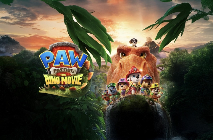 PAW Patrol: The Dino Movie movie banner