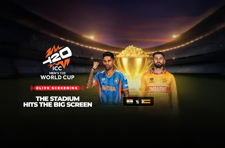ICC Men's T20 Cricket World Cup 2026: India Vs Zimbabwe movie banner