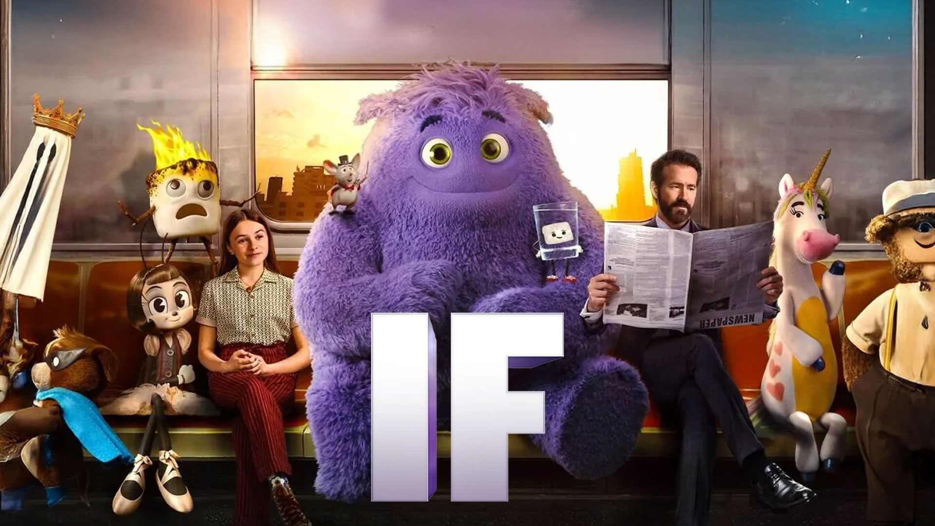 IF | Final Trailer (2024 Movie) - Ryan Reynolds, John Krasinski, Steve Carell