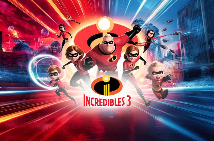 Incredibles 3 movie banner