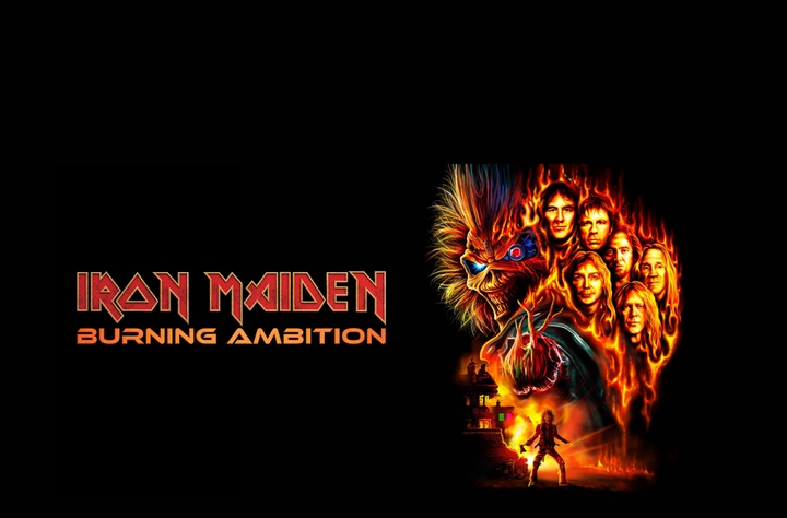 Iron Maiden: Burning Ambition movie banner