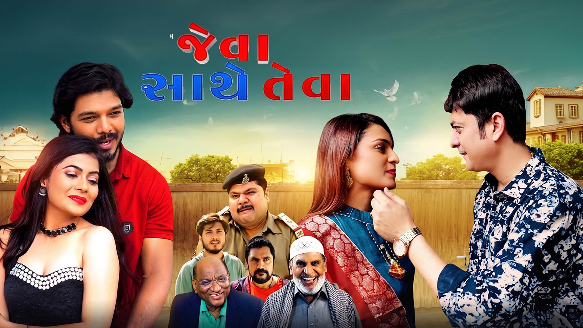 જેવા સાથે તેવા | OFFICIAL TRAILER | Kartik Rastrapal,Nayan Shukla GUJARATI MOVIE 2025