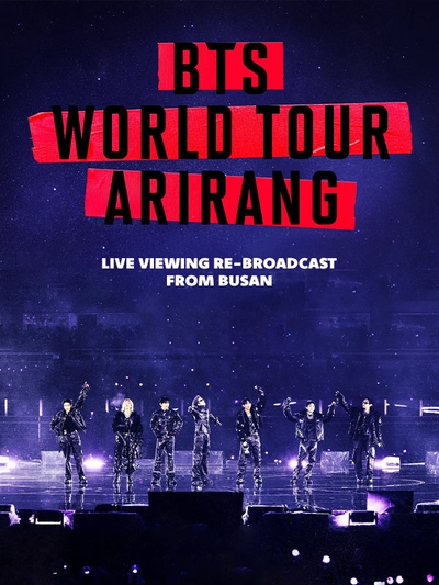 BTS World Tour Arirang In Busan: Re-Broadcast poster