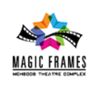 Magic Frames Radha 4K 3D Dolby 7.1 Ultra Bass logo
