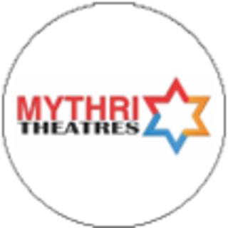Mythri Theatres Maheswari 70MM, Banswada logo