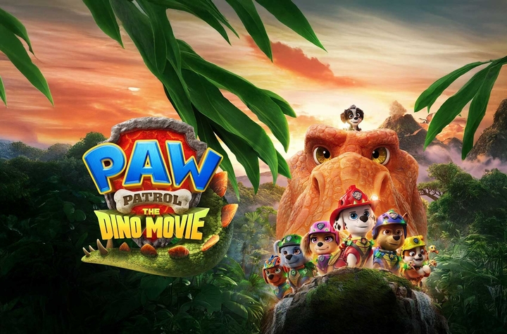 PAW Patrol: The Dino Movie movie banner
