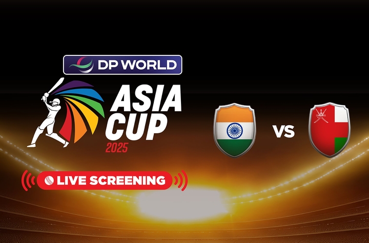 DP World Asia Cup 2025 (India vs Oman) movie banner