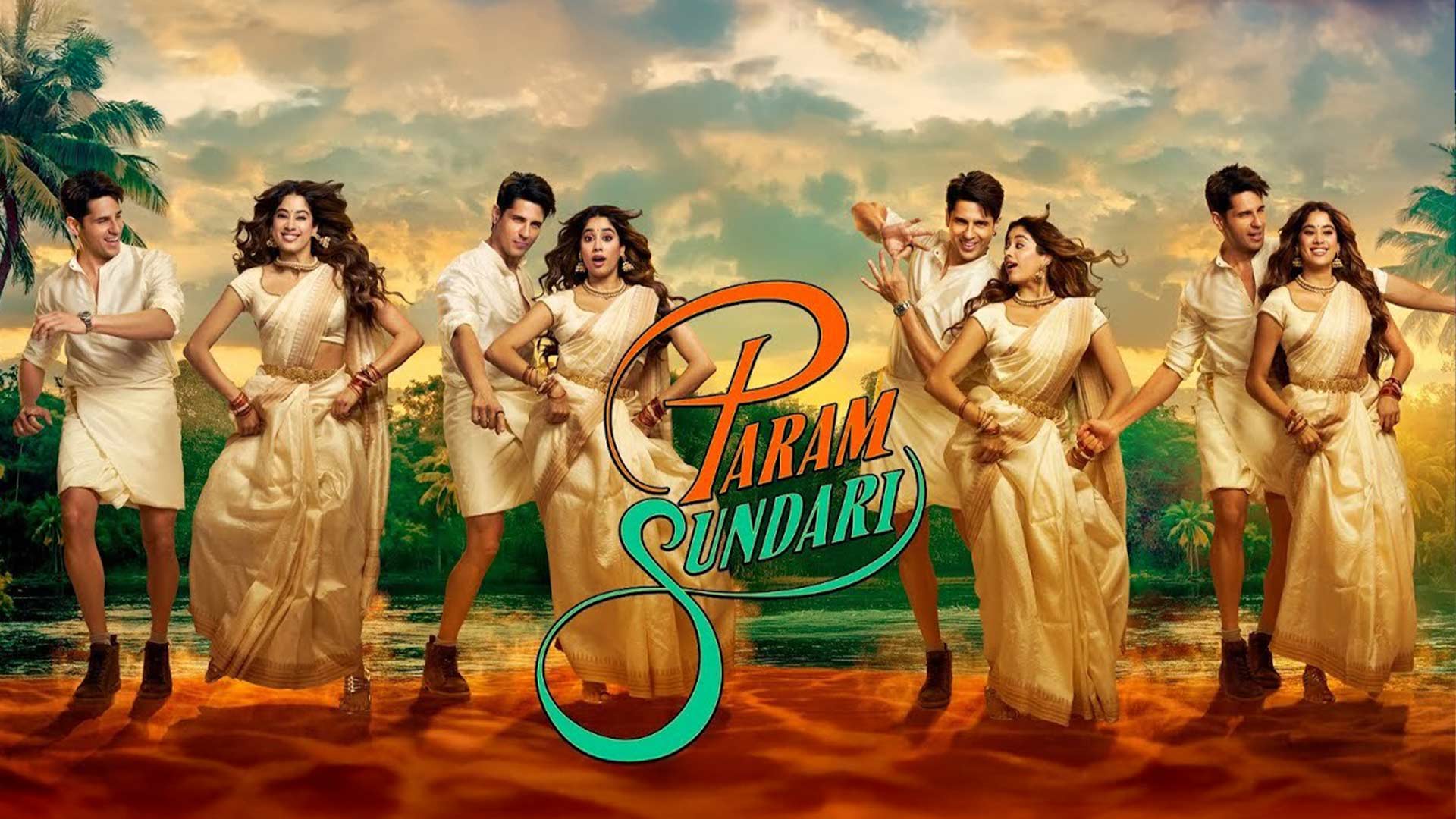 Param Sundari - Official Trailer | Sidharth M | Janhvi K | Dinesh V | Tushar J | In Cinemas 29th Aug