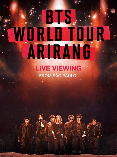 BTS World Tour Arirang in Sao Paulo: Live Viewing poster