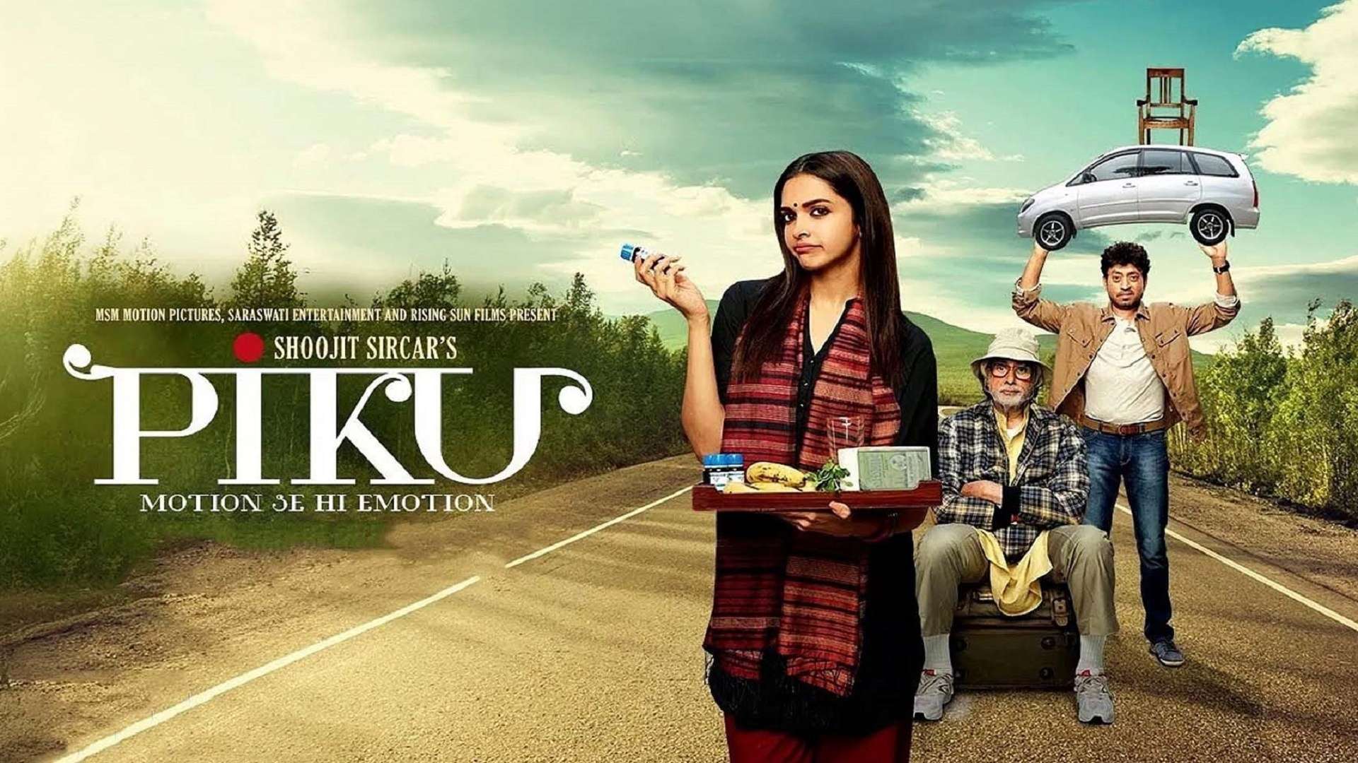 PIKU Motion Se Hi Emotion Official Trailer | Amitabh Bachchan, Deepika Padukone, Irrfan Khan