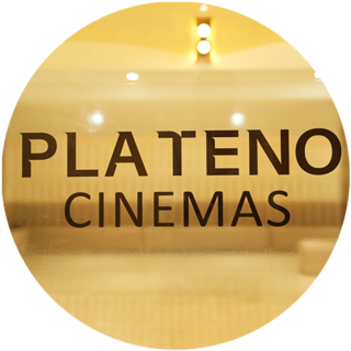 Plateno Cinemas Dolby Atmos 4K Barco Projection, Guntur logo