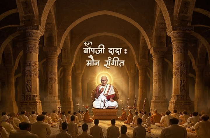 Pujya Bapji Dada Maun Sangeet movie banner