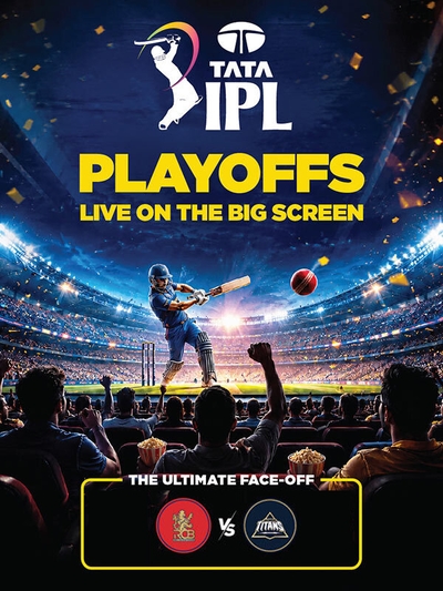 RCB vs GT - TATA IPL 2026 Qualifier 1 poster