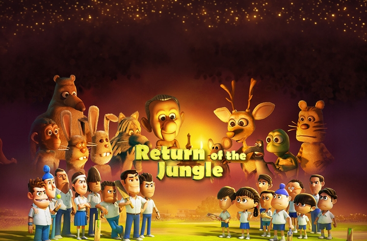 Return Of The Jungle movie banner