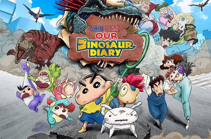 Shinchan: Our Dinosaur Diary movie banner