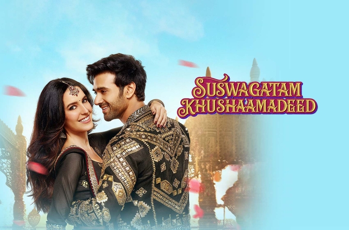 Suswagatam Khushaamadeed movie banner