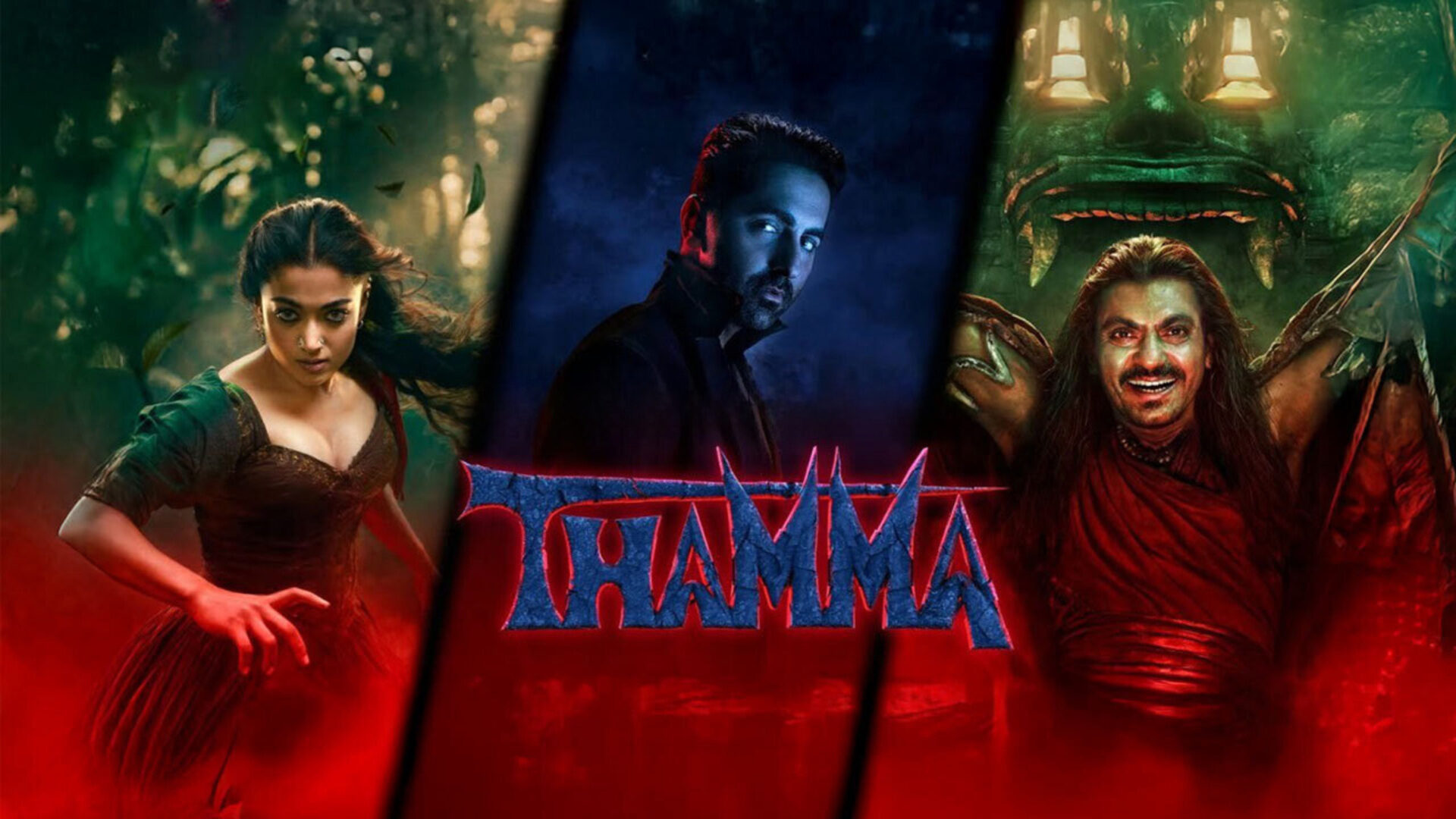 Thamma Official Hindi Trailer | Ayushmann, Rashmika, Paresh, Nawazuddin | In Cinemas This Diwali- 21st Oct