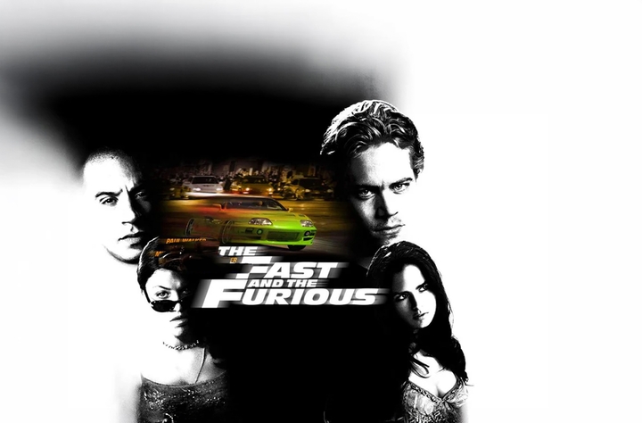 The Fast and The Furious (2001) movie banner
