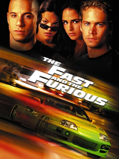 The Fast and The Furious (2001) poster