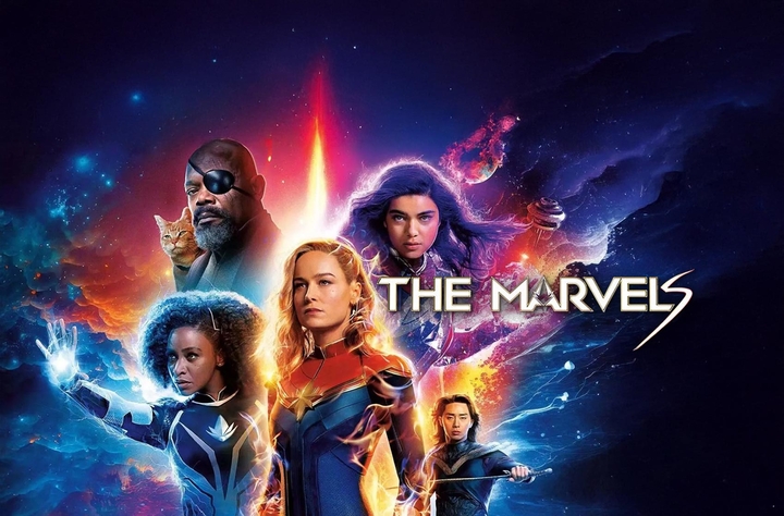 The Marvels (2023) movie banner