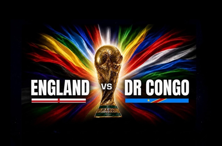 FIFA World Cup 2026: England vs DR Congo movie banner