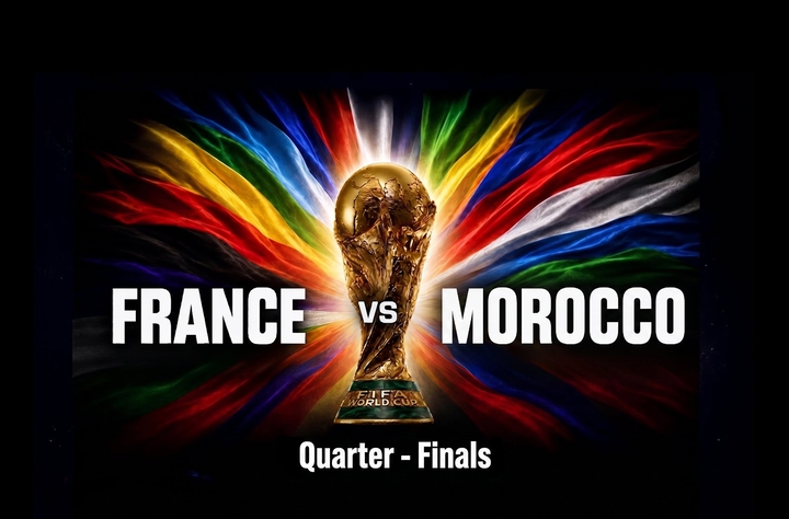 FIFA World Cup 2026: France vs Morocco (Quarter - Finals) movie banner