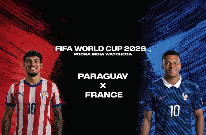 FIFA World Cup 2026: Paraguay vs France movie banner