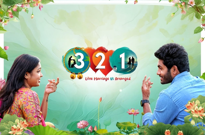 321 (Love Marriage Vs Arranged) movie banner