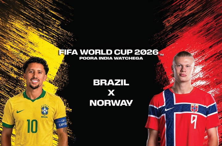 FIFA World Cup 2026: Brazil vs Norway movie banner