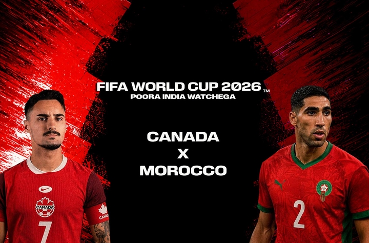 FIFA World Cup 2026: Canada vs Morocco movie banner