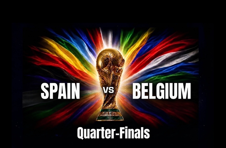 FIFA World Cup 2026: Spain vs Belgium (Quarter - Finals) movie banner