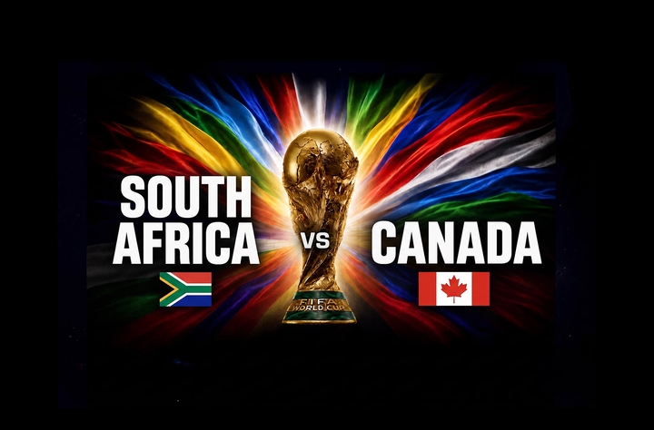 FIFA World Cup 2026: South Africa vs Canada movie banner