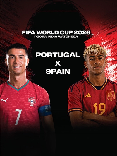 FIFA World Cup 2026: Portugal vs Spain poster
