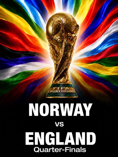 FIFA World Cup 2026: Norway vs England (Quarter - Finals) poster