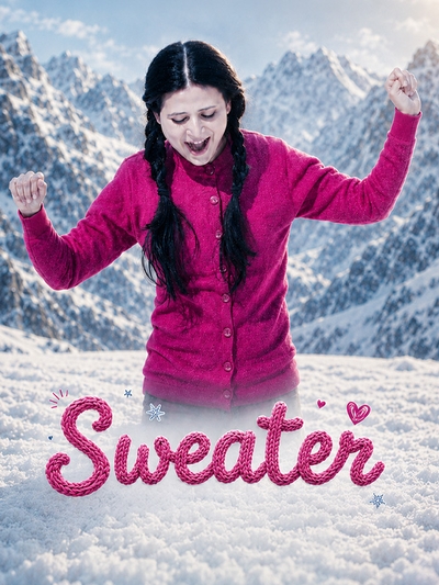 Sweater poster