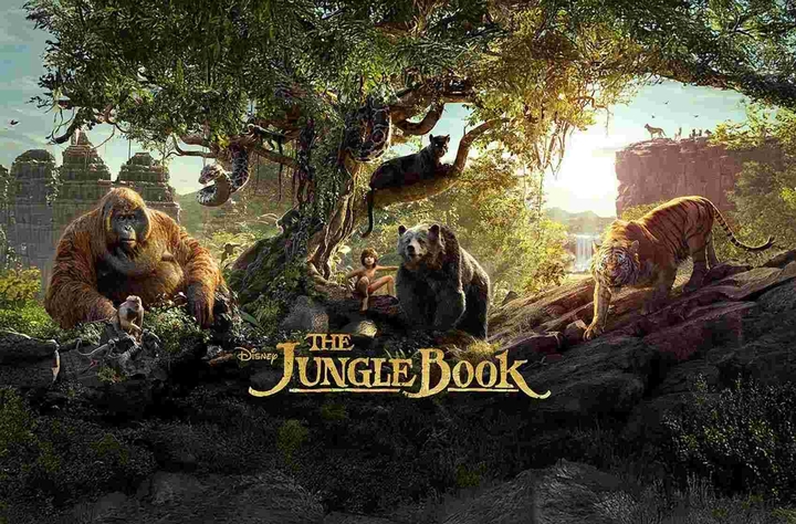 The Jungle Book (2016) movie banner