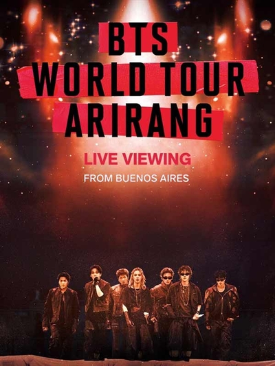 BTS World Tour Arirang in Buenos Aires: Live Viewing poster