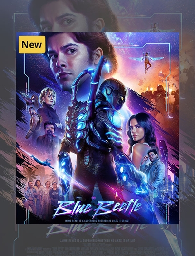 Blue Beetle (2023) poster