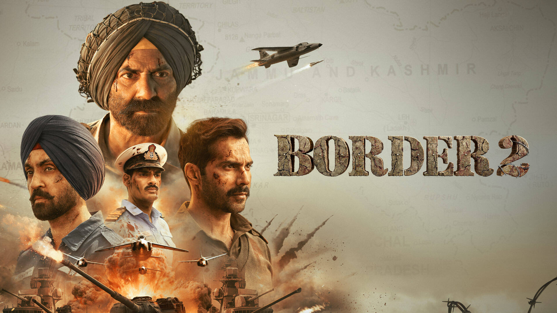BORDER 2 (Trailer) | Sunny Deol, Varun, Diljit, Ahan | Anurag S | JP Dutta, Bhushan K | 23-Jan-2026