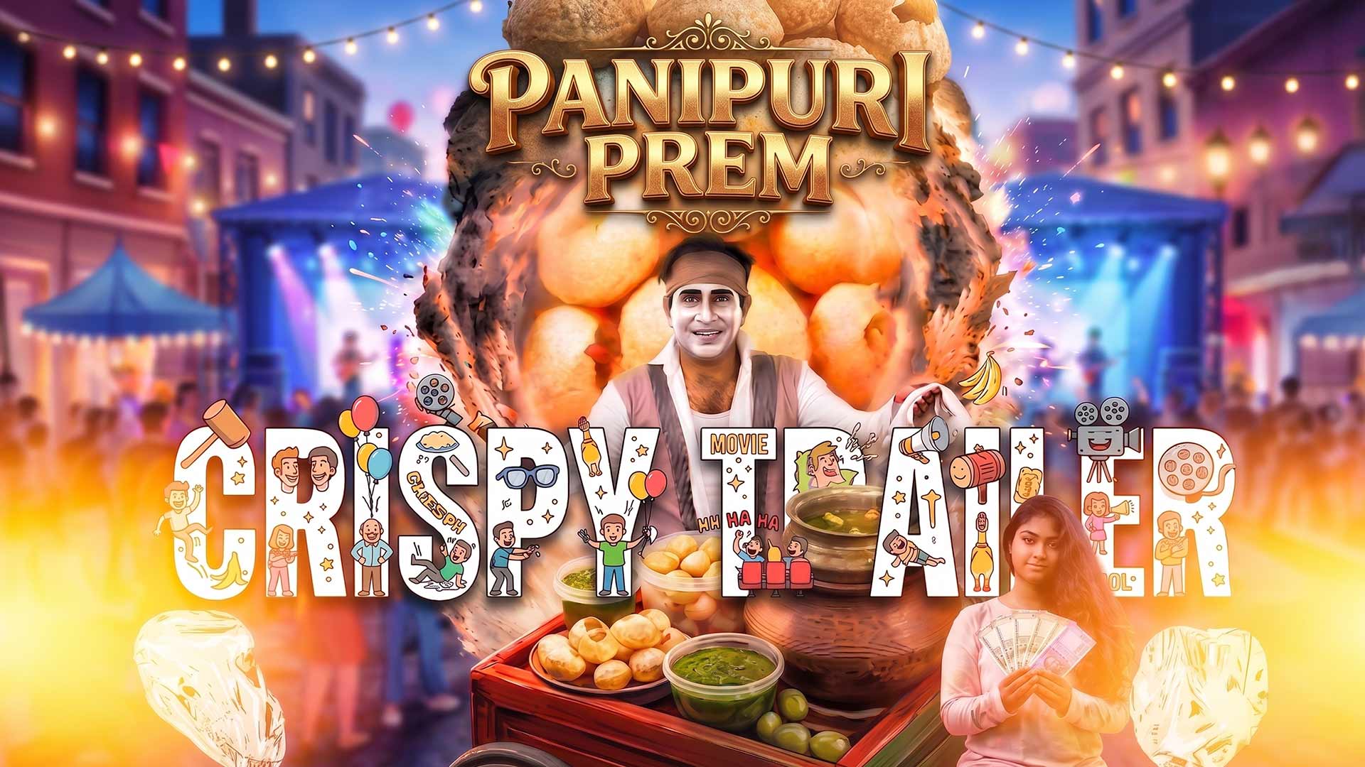 🎉 Crispy Trailer 🔥 (OFFICIAL) - PAANIPURI PREM Tamil movie 📽️ 2026