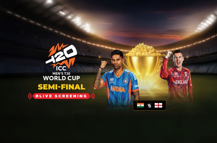 T20 World Cup 2026 - Semi Final 2: India Vs England movie banner