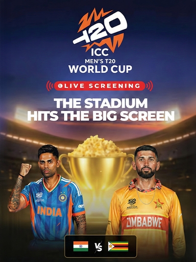 ICC Men's T20 Cricket World Cup 2026: India Vs Zimbabwe poster