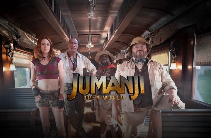Jumanji: Open World movie banner