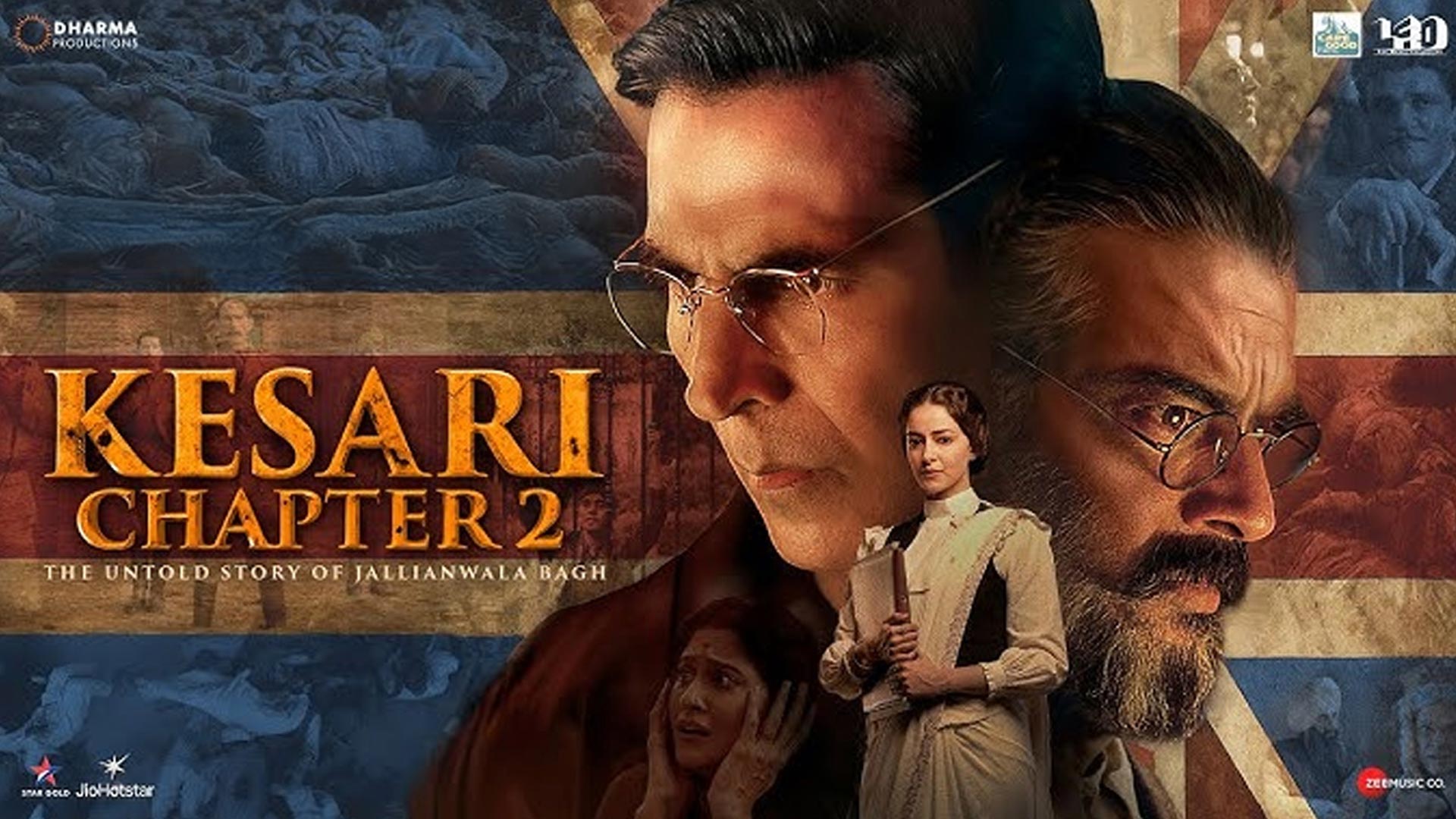 KESARI CHAPTER 2 - OFFICIAL TRAILER (Telugu) | Akshay Kumar | R. Madhavan | Ananya | Karan S Tyagi