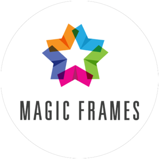 Magic Frames Prayag Cinemas 4K Laser Dolby Atmos, Parappanangadi logo