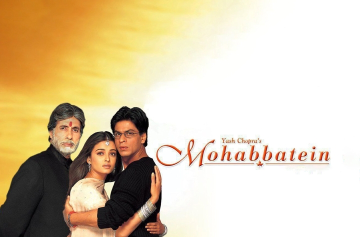 Mohabbatein (2000) movie banner