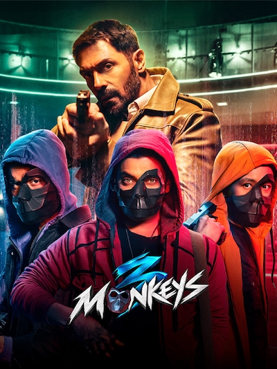 3 Monkeys poster